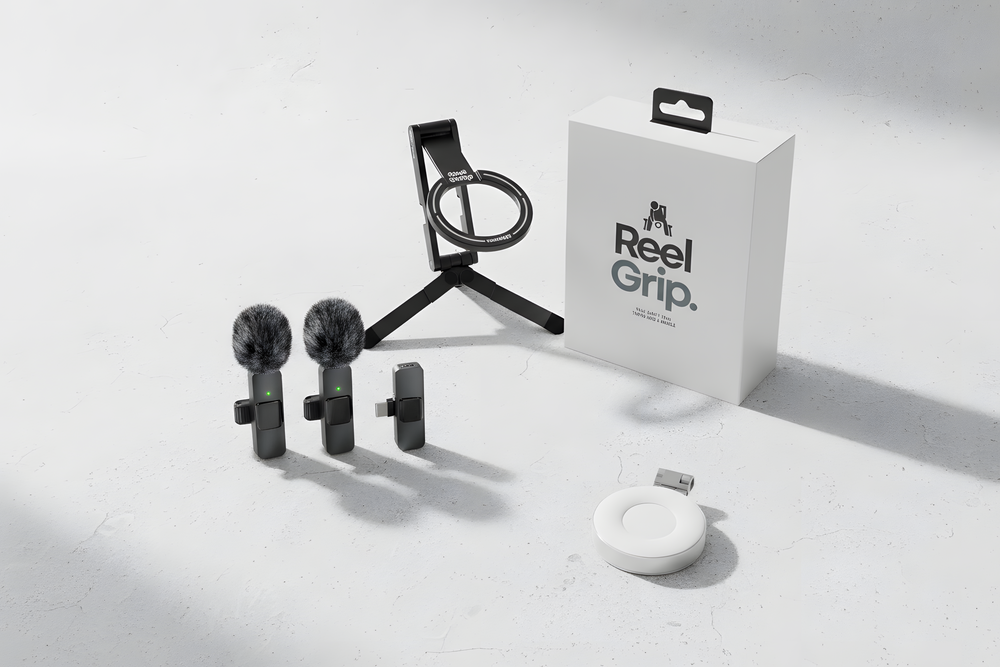 ReelGrip CreatorKit™ | All-in-One Mobile Creator Kit